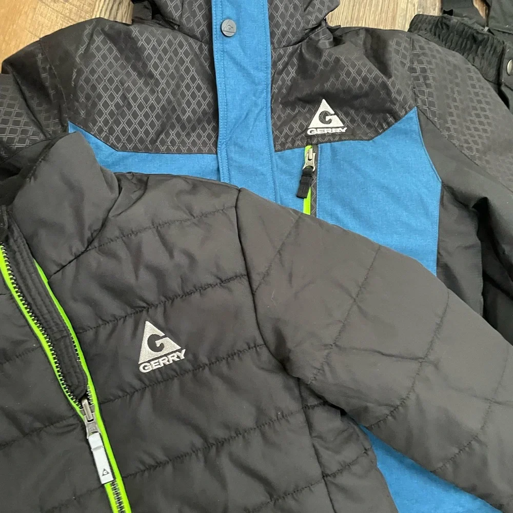 Gerry 3Pc winter snow coat jacket bibs boy 5-6